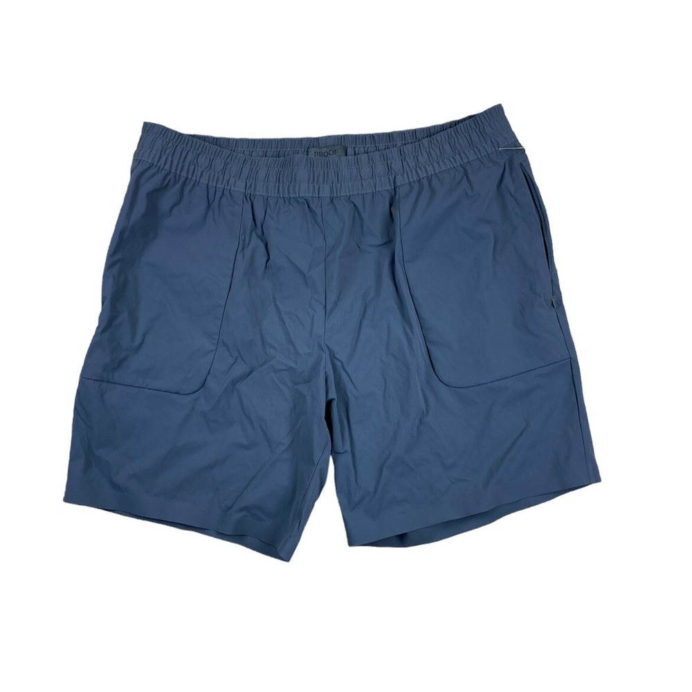 Men's PROOF Highline Gray Unlined Fitness Athletic 8" Shorts size XXL 2XL